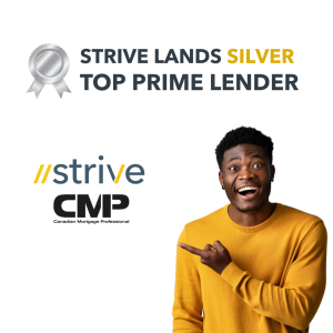 Strive Lands Silver Top Prime Lender Marty Frenette, President & CEO, Strive