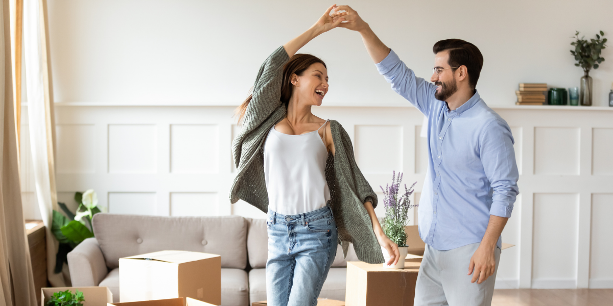 Aspire Advantage Rental dancing couple Aspire Lending Products